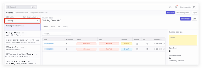 findclient